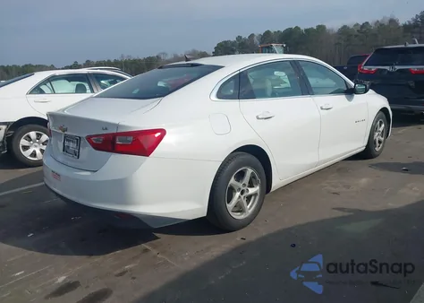 2016 Chevrolet Malibu 1Fl z USA, uszkodzony, nr VIN 1G1ZC5ST2GF224101